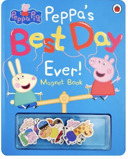 Best Day Ever – Peppa Pig – Magnet Book —
